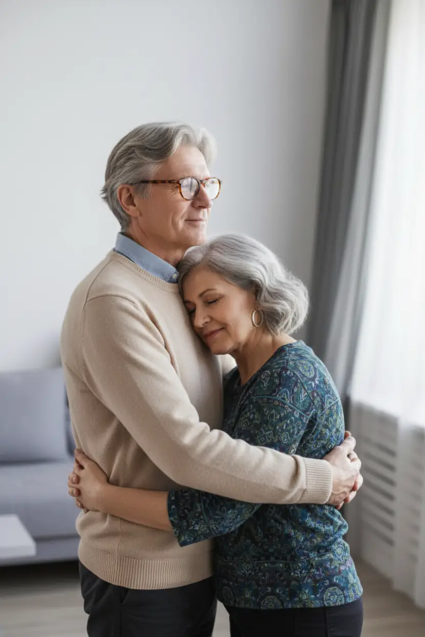 Doctor consulting patient about radiotherapy options for osteoarthritis